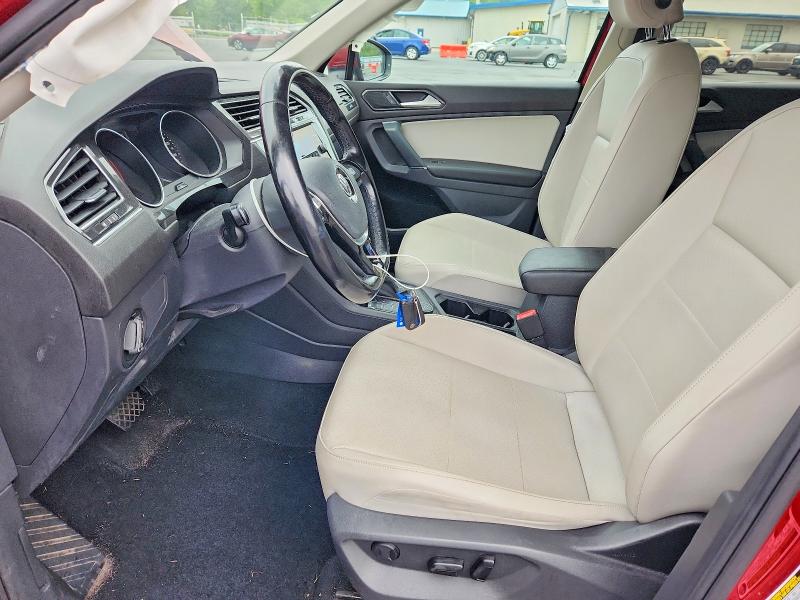 2018 Volkswagen Tiguan მანქანა იყიდება აუქციონზე, vin: 3VV2B7AX6JM014444, აუქციონის ნომერი: 66784906