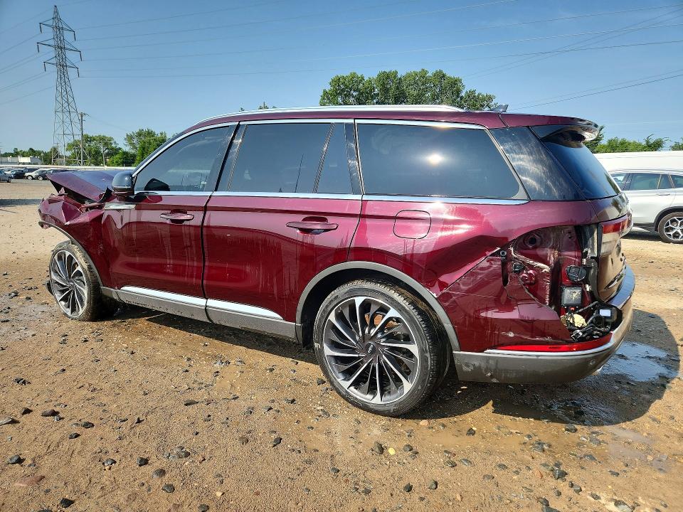 64149446 :رقم المزاد ، 5LM5J7XC9NGL07489 vin ، 2022 Lincoln Aviator مزاد بيع
