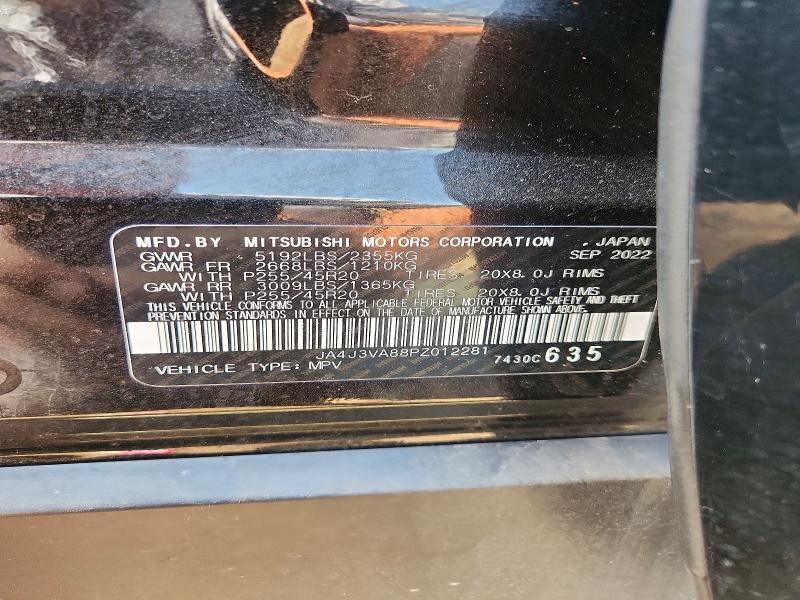 Aukcja sprzedaży 2023 Mitsubishi Outlander, vin: JA4J3VA88PZ012281, numer aukcji: 64945066