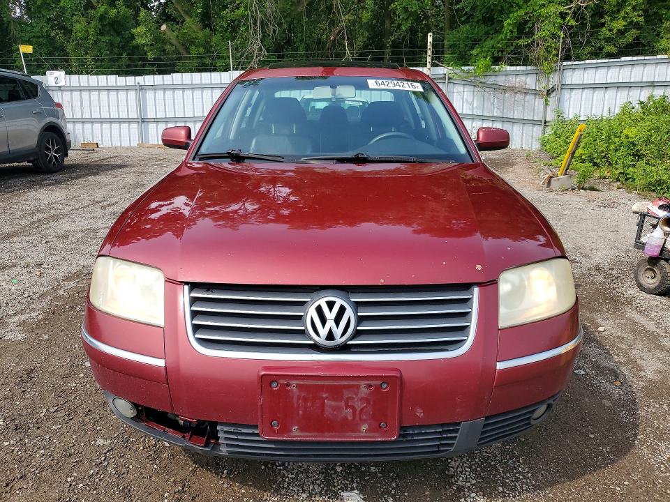 64294216 :رقم المزاد ، WVWPD63B43P197219 vin ، 2003 Volkswagen Passat مزاد بيع