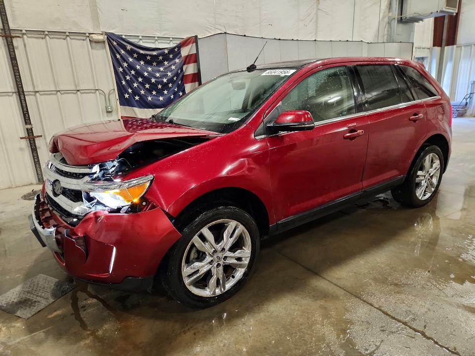 66041956 :رقم المزاد ، 2FMDK3KC0DBA59196 vin ، 2013 Ford Edge مزاد بيع