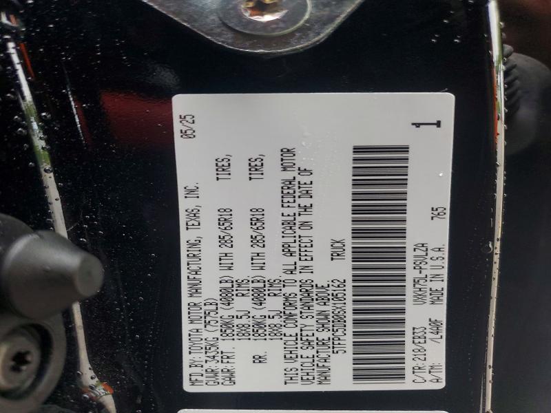 Продажа на аукционе авто 2025 Toyota Tundra, vin: 5TFPC5DB0SX105162, номер лота: 64076756