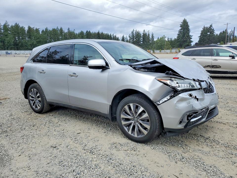 Продажа на аукционе авто 2015 Acura Mdx, vin: 5FRYD4H44FB501939, номер лота: 66461606