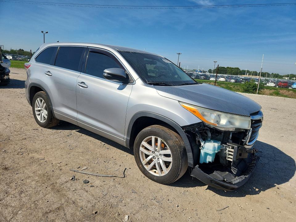 2014 Toyota Highlander მანქანა იყიდება აუქციონზე, vin: 5TDZARFH9ES006356, აუქციონის ნომერი: 67255926