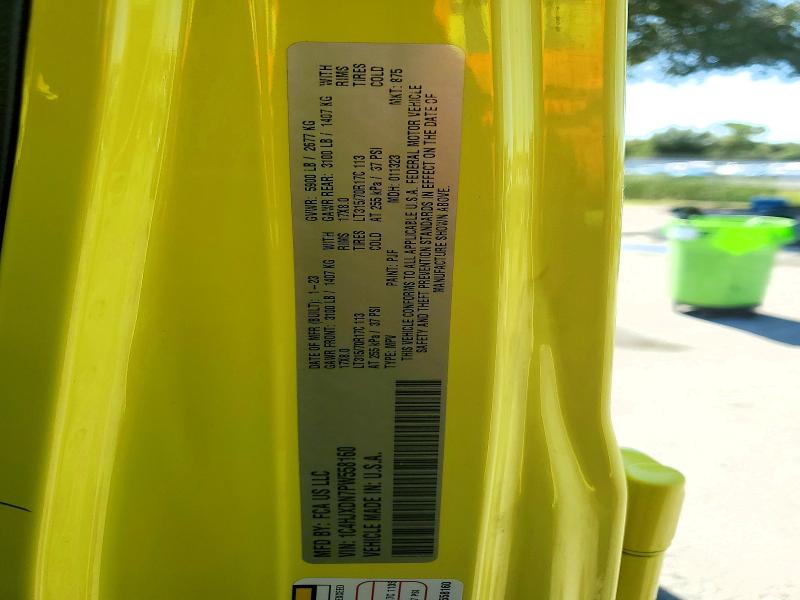 Aukcja sprzedaży 2023 Jeep Wrangler, vin: 1C4HJXDN7PW558160, numer aukcji: 66894526