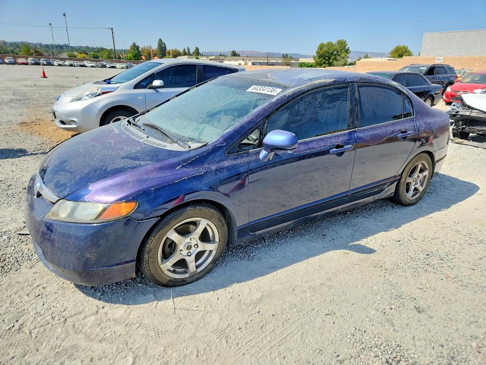 64334136 :رقم المزاد ، 2HGFA16598H521856 vin ، 2008 Honda Civic مزاد بيع