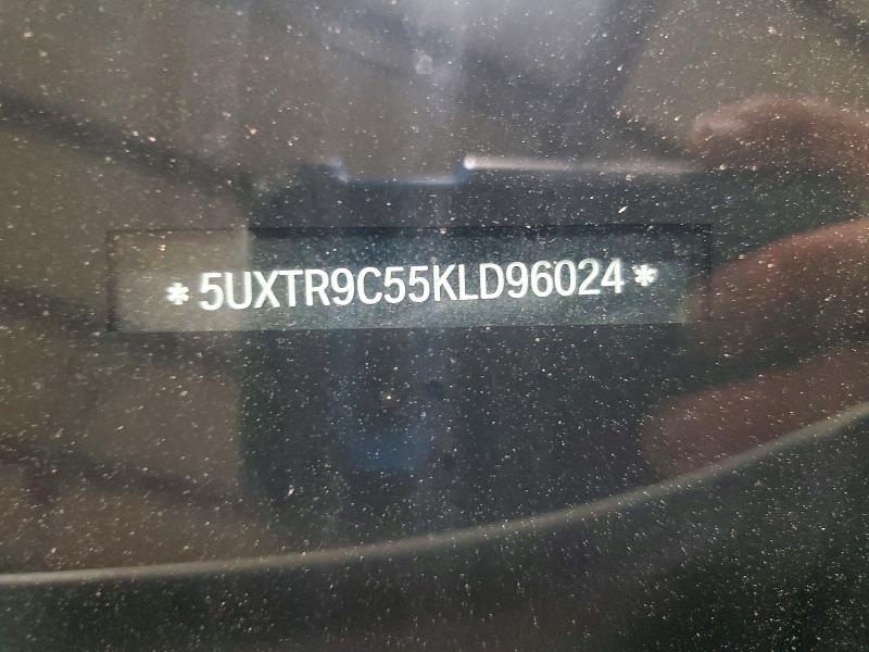 2019 Bmw X3 მანქანა იყიდება აუქციონზე, vin: 5UXTR9C55KLD96024, აუქციონის ნომერი: 62039126
