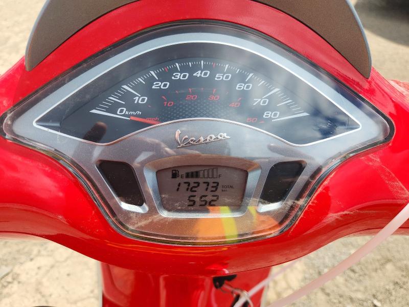 64598036 :رقم المزاد ، ZAPC536B4G5200836 vin ، 2016 Vespa Primavera مزاد بيع