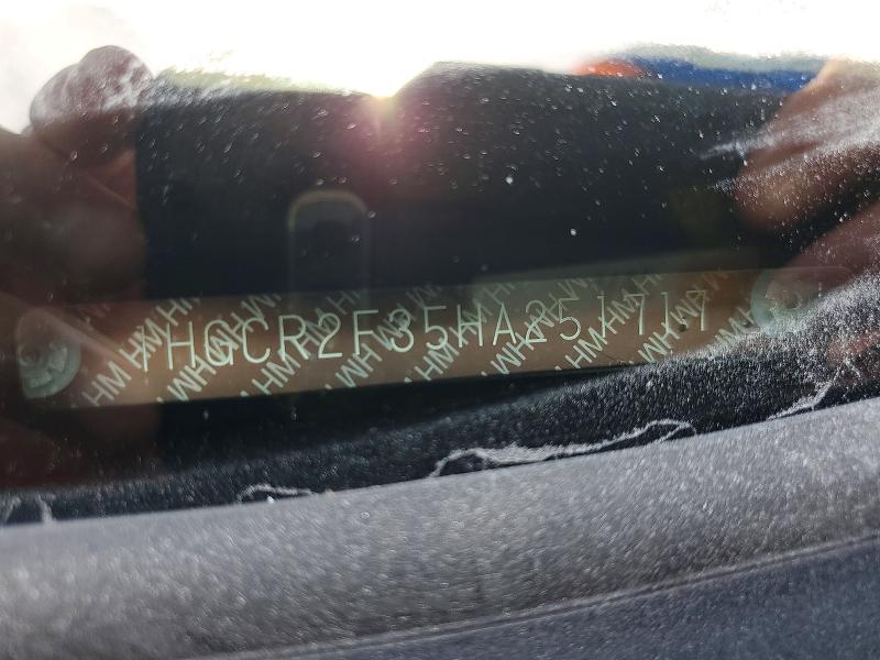 Aukcja sprzedaży 2017 Honda Accord, vin: 1HGCR2F35HA251717, numer aukcji: 64810756