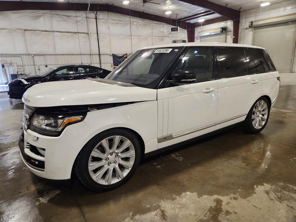 2016 Land Rover Range Rover მანქანა იყიდება აუქციონზე, vin: SALGS3EF5GA302226, აუქციონის ნომერი: 64623286