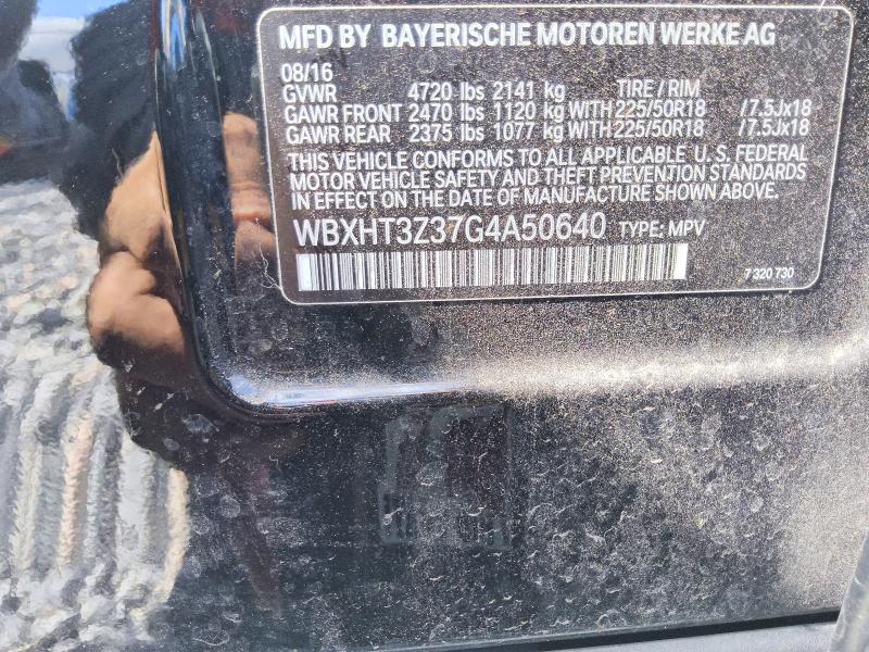 Aukcja sprzedaży 2016 Bmw X1, vin: WBXHT3Z37G4A50640, numer aukcji: 66349426