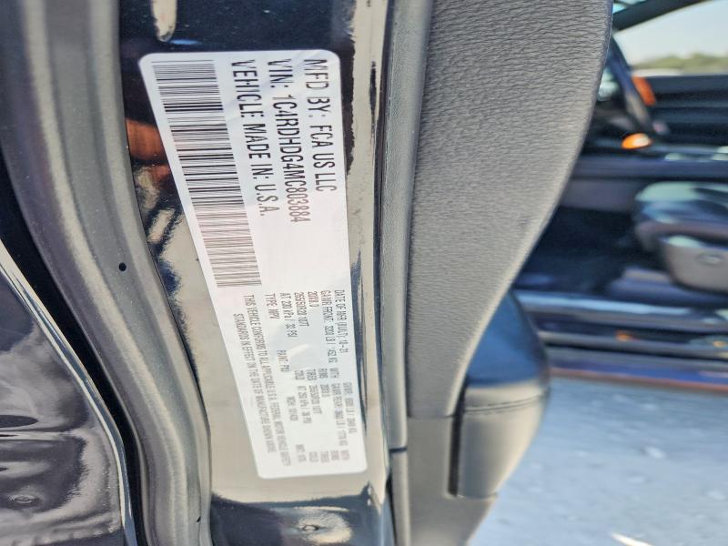 Aukcja sprzedaży 2021 Dodge Durango, vin: 1C4RDHDG4MC803884, numer aukcji: 64301336