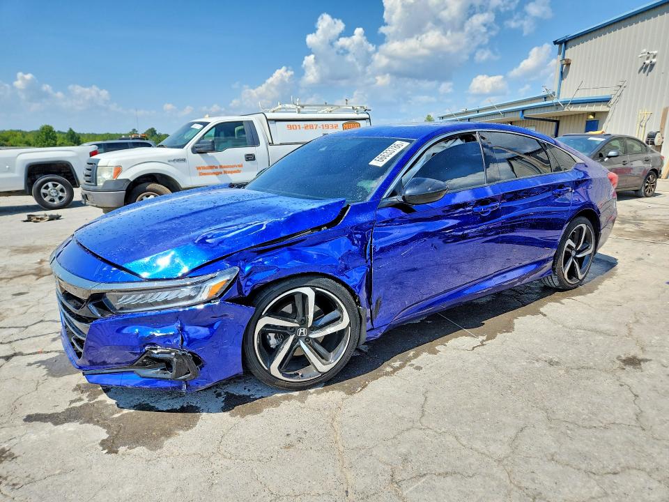 66633786 :رقم المزاد ، 1HGCV1F3XNA121515 vin ، 2022 Honda Accord مزاد بيع