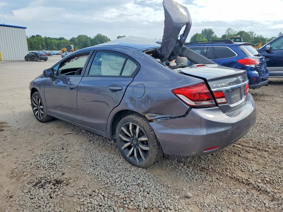 66633276 :رقم المزاد ، 19XFB2F9XFE272612 vin ، 2015 Honda Civic مزاد بيع