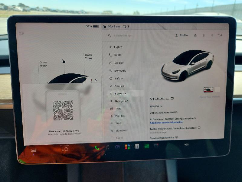 Aukcja sprzedaży 2022 Tesla Model 3, vin: 5YJ3E1EA9NF290110, numer aukcji: 65931236