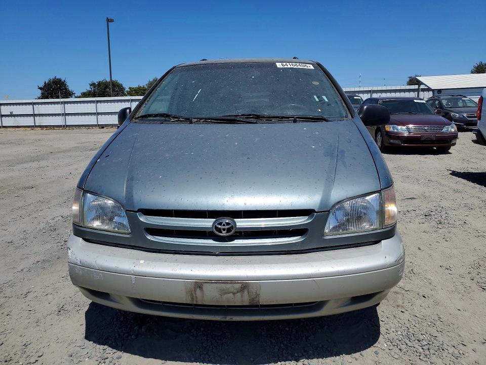 64168406 :رقم المزاد ، 4T3ZF13C0YU300677 vin ، 2000 Toyota Sienna مزاد بيع