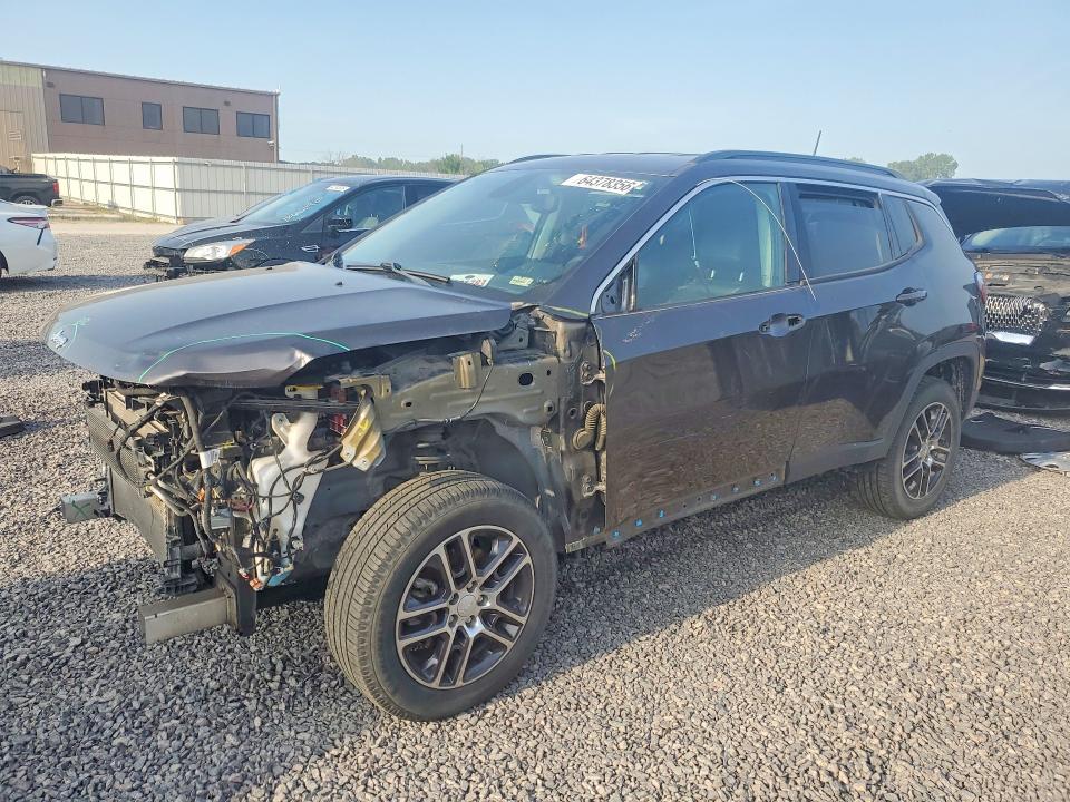 2019 Jeep Compass მანქანა იყიდება აუქციონზე, vin: 3C4NJDBB4KT729066, აუქციონის ნომერი: 64378356