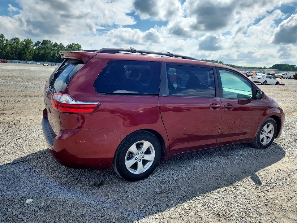 Продаж на аукціоні авто 2017 Toyota Sienna, vin: 5TDKZ3DC5HS859579, номер лоту: 64251256