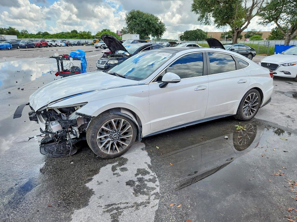 2022 Hyundai Sonata მანქანა იყიდება აუქციონზე, vin: KMHL34J22NA196175, აუქციონის ნომერი: 66596076
