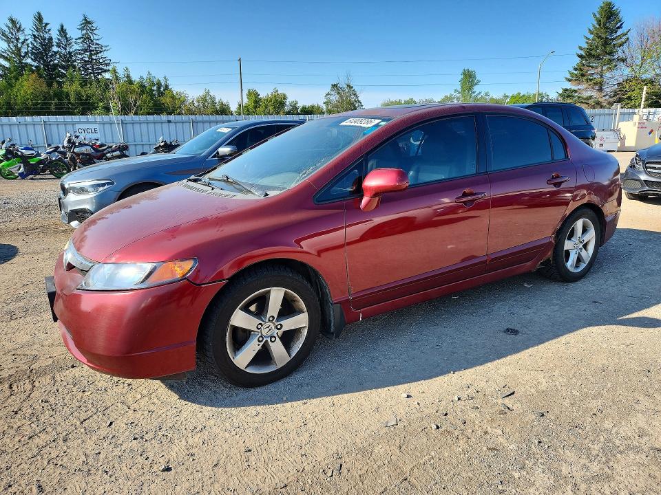 64909286 :رقم المزاد ، 2HGFA16908H021264 vin ، 2008 Honda Civic مزاد بيع