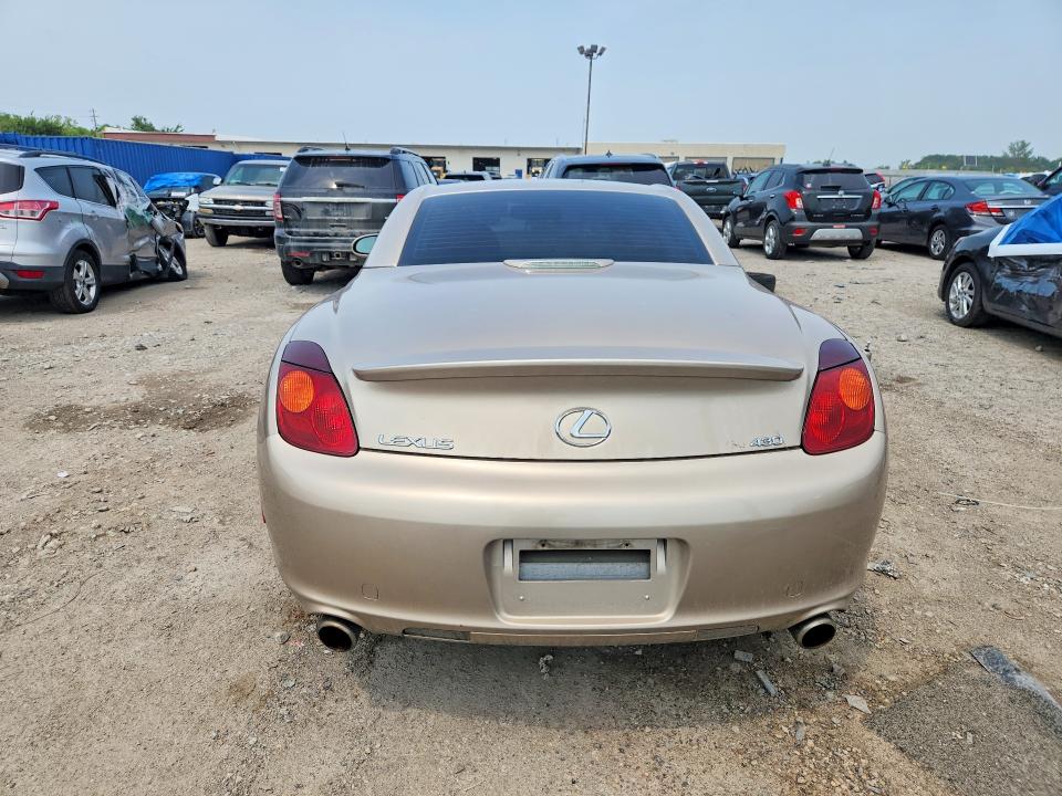 64540096 :رقم المزاد ، JTHFN48YX20001395 vin ، 2002 Lexus Sc مزاد بيع