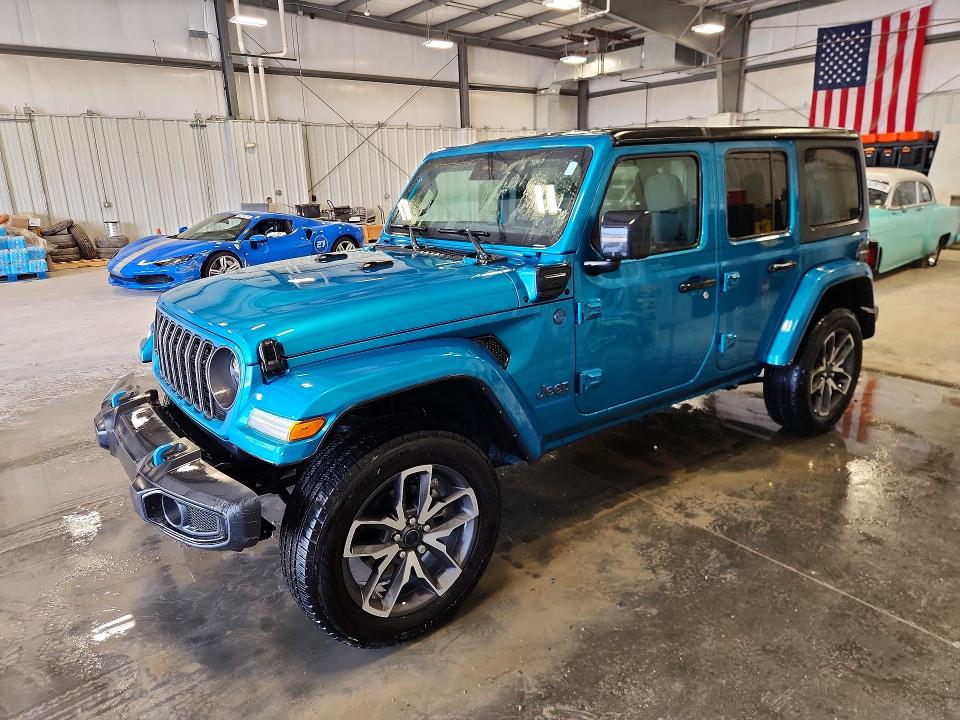 Продаж на аукціоні авто 2024 Jeep Wrangler, vin: 1C4RJXN66RW186762, номер лоту: 62600866