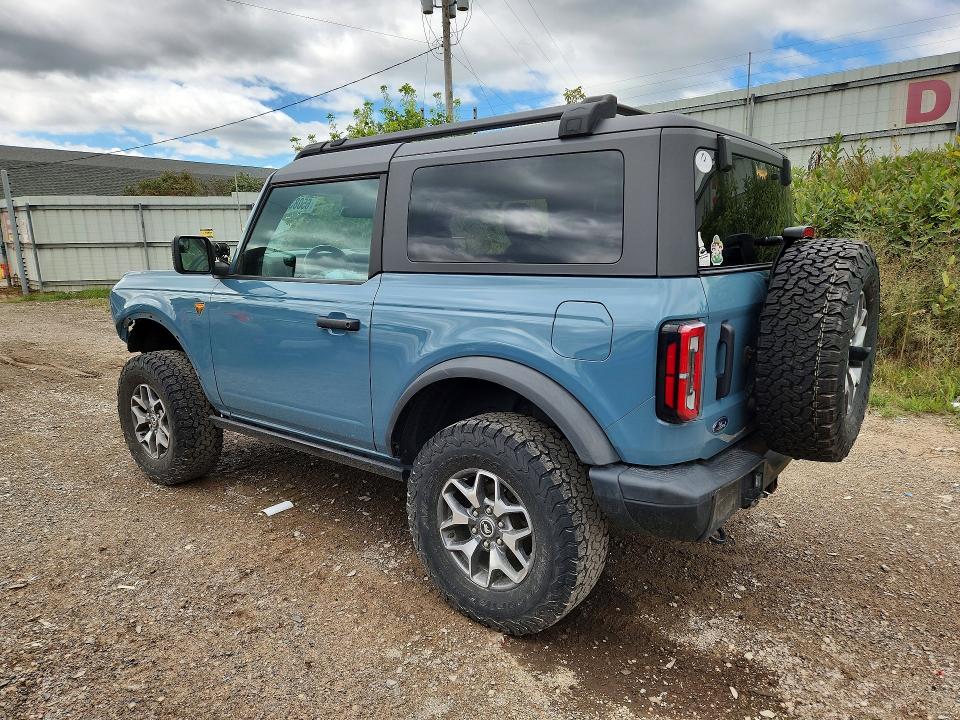 2022 Ford Bronco მანქანა იყიდება აუქციონზე, vin: 1FMDE5CH5NLB55436, აუქციონის ნომერი: 65083906