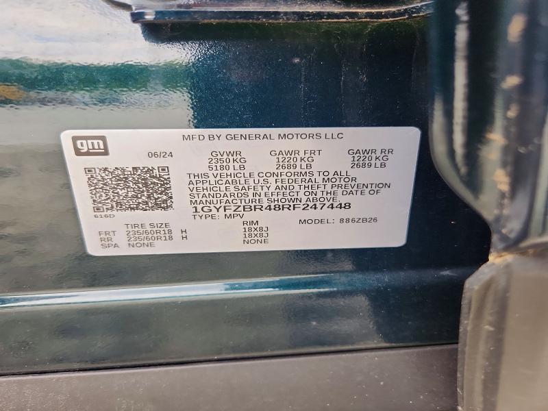 Aukcja sprzedaży 2024 Cadillac Xt4, vin: 1GYFZBR48RF247448, numer aukcji: 66997766
