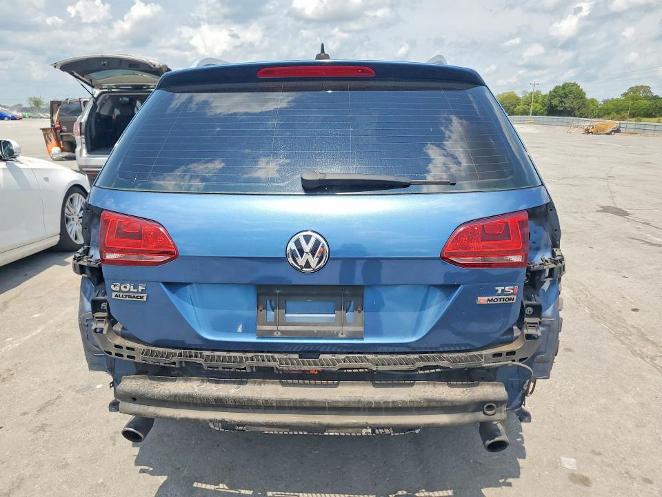 2017 Volkswagen Golf Alltrack მანქანა იყიდება აუქციონზე, vin: 3VWH17AU9HM509472, აუქციონის ნომერი: 64906256
