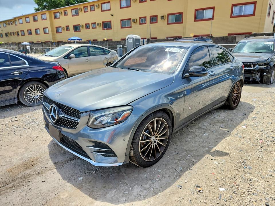 2017 Mercedes-benz Glc Coupe მანქანა იყიდება აუქციონზე, vin: WDC0J6EB3HF285211, აუქციონის ნომერი: 64680606