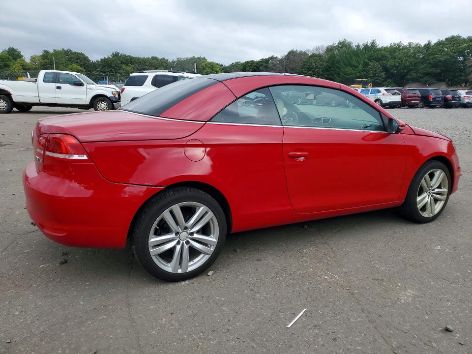 2013 Volkswagen Eos მანქანა იყიდება აუქციონზე, vin: WVWFW8AH4DV003701, აუქციონის ნომერი: 66227336