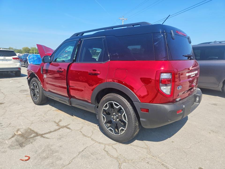 66232646 :رقم المزاد ، 3FMCR9CN5SRF48721 vin ، 2025 Ford Bronco Sport مزاد بيع