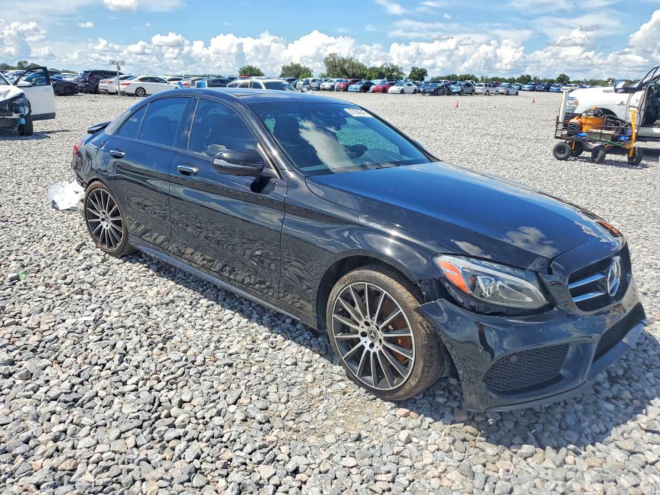 2018 Mercedes-benz C მანქანა იყიდება აუქციონზე, vin: 55SWF4JBXJU241498, აუქციონის ნომერი: 67306346