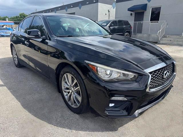 Продажа на аукционе авто 2021 Infiniti Q50, vin: JN1EV7AP1MM701174, номер лота: 66314326