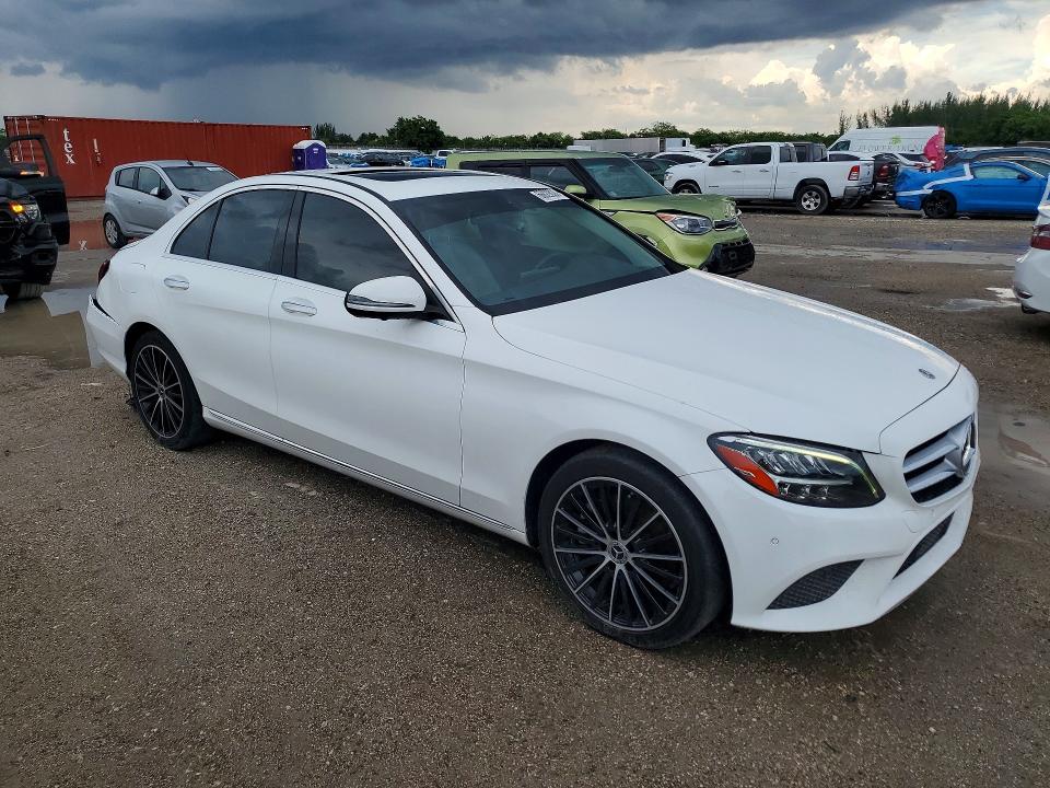 2021 Mercedes-benz C მანქანა იყიდება აუქციონზე, vin: W1KWF8DB5MR615671, აუქციონის ნომერი: 66029026
