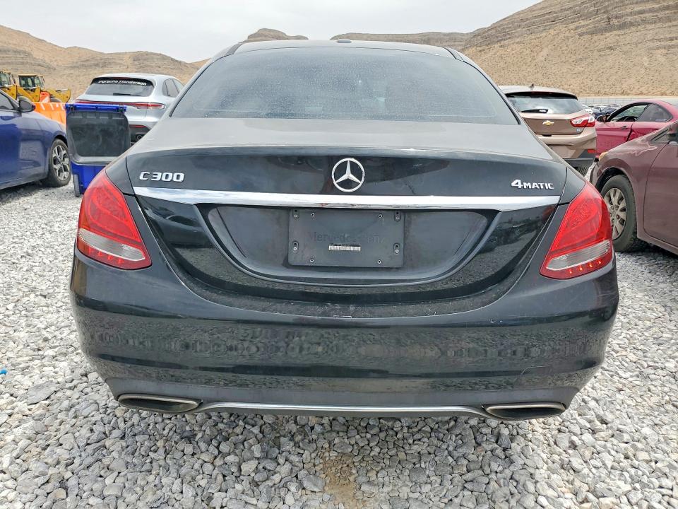 2017 Mercedes-benz C მანქანა იყიდება აუქციონზე, vin: 55SWF4KB7HU222657, აუქციონის ნომერი: 64031766