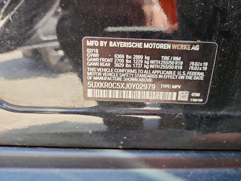Aukcja sprzedaży 2018 Bmw X5, vin: 5UXKR0C5XJ0Y02979, numer aukcji: 65190136