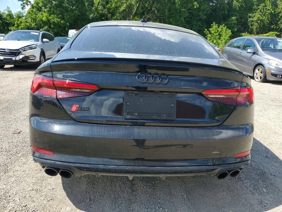 2018 Audi S5 მანქანა იყიდება აუქციონზე, vin: WAUC4CF55JA079986, აუქციონის ნომერი: 65871536