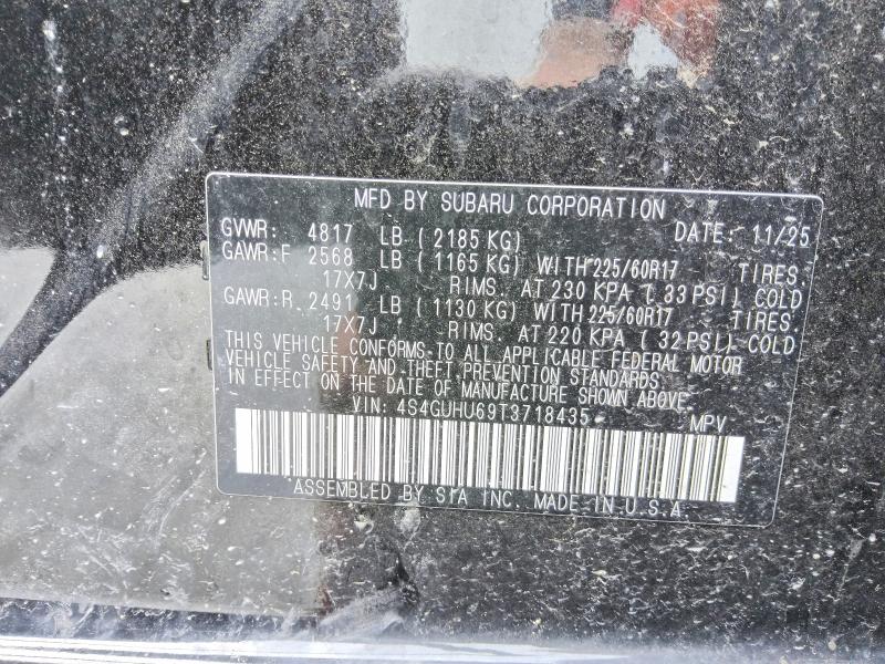 63333876 :رقم المزاد ، 4S4GUHU69T3718435 vin ، 2026 Subaru Crosstrek مزاد بيع