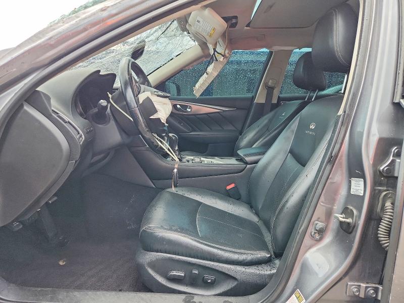 66648116 :رقم المزاد ، JN1BV7AR3EM690233 vin ، 2014 Infiniti Q50 مزاد بيع