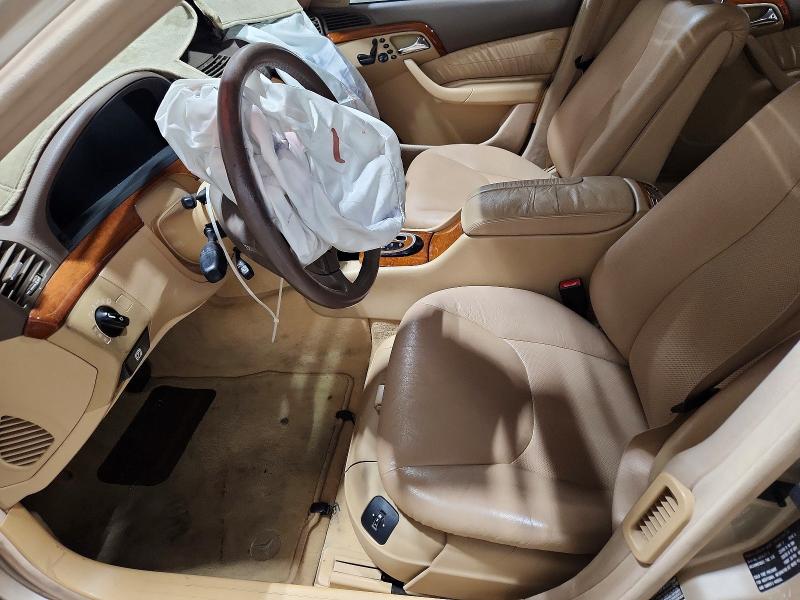 2002 Mercedes-benz S მანქანა იყიდება აუქციონზე, vin: WDBNG70J92A287028, აუქციონის ნომერი: 65257146