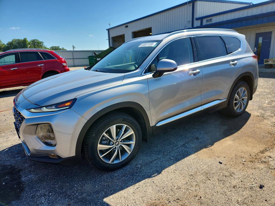 2020 Hyundai Santa Fe მანქანა იყიდება აუქციონზე, vin: 5NMS3CAD3LH223169, აუქციონის ნომერი: 63807036