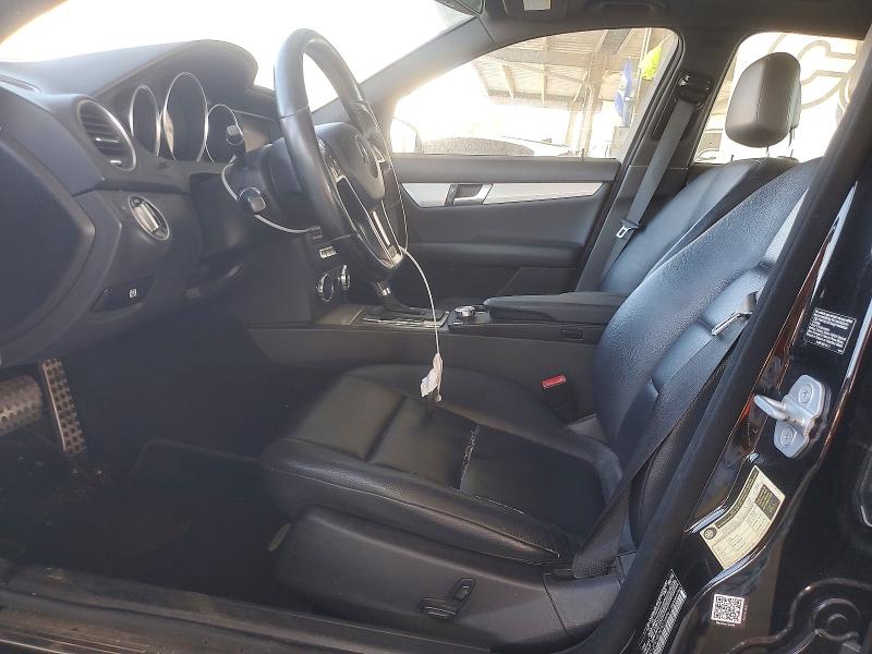 64503976 :رقم المزاد ، WDDGF4HB3CR236061 vin ، 2012 Mercedes-benz C مزاد بيع
