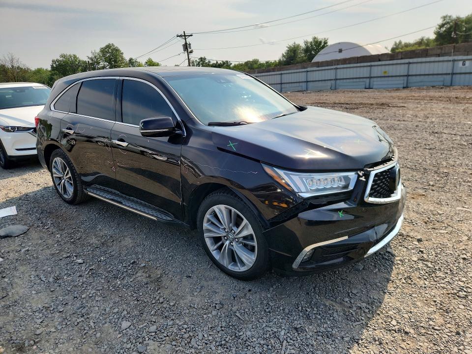 64966906 :رقم المزاد ، 5FRYD4H58HB016893 vin ، 2017 Acura Mdx مزاد بيع