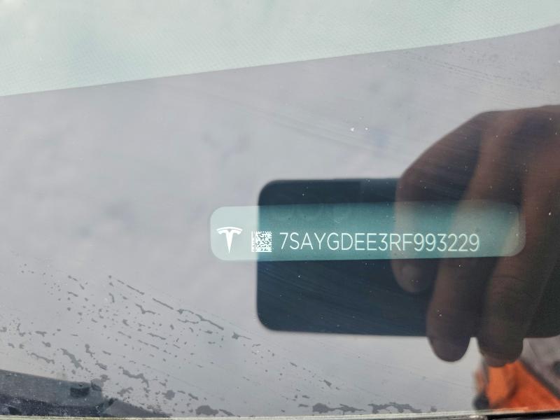 Aukcja sprzedaży 2024 Tesla Model Y, vin: 7SAYGDEE3RF993229, numer aukcji: 64807826