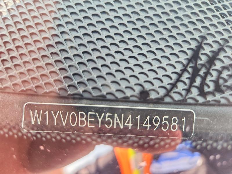 Aukcja sprzedaży 2022 Mercedes-benz Metris, vin: W1YV0BEY5N4149581, numer aukcji: 85994455