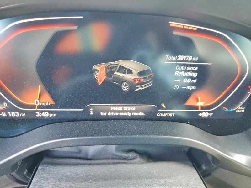 2023 Bmw X3 მანქანა იყიდება აუქციონზე, vin: 5UX53DP05P9S02749, აუქციონის ნომერი: 63806516