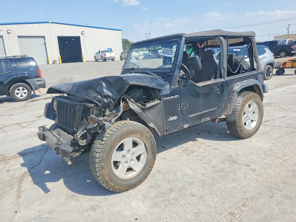 2002 Jeep Wrangler / Tj მანქანა იყიდება აუქციონზე, vin: 1J4FA39S22P770394, აუქციონის ნომერი: 66385226