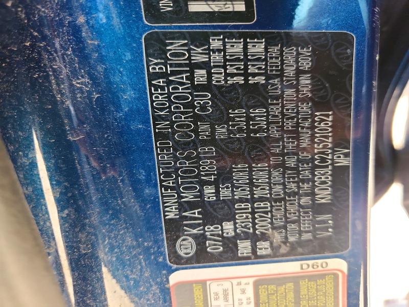 67150196 :رقم المزاد ، KNDCB3LC2J5210621 vin ، 2018 Kia Niro مزاد بيع