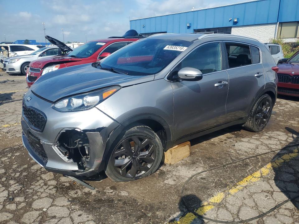 2020 Kia Sportage მანქანა იყიდება აუქციონზე, vin: KNDP63AC3L7708777, აუქციონის ნომერი: 63935216